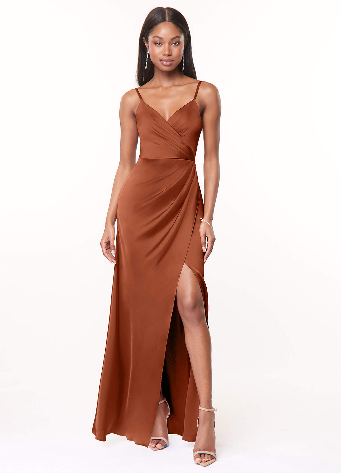 Maci Stretch Satin Dress-AZ5273721 - Final Sale