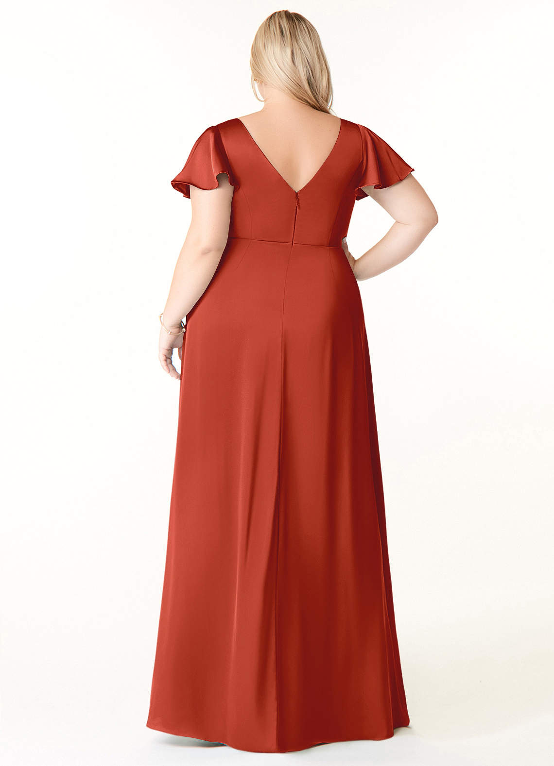 Soren Stretch Satin Dress-AZ5052350 - Final Sale