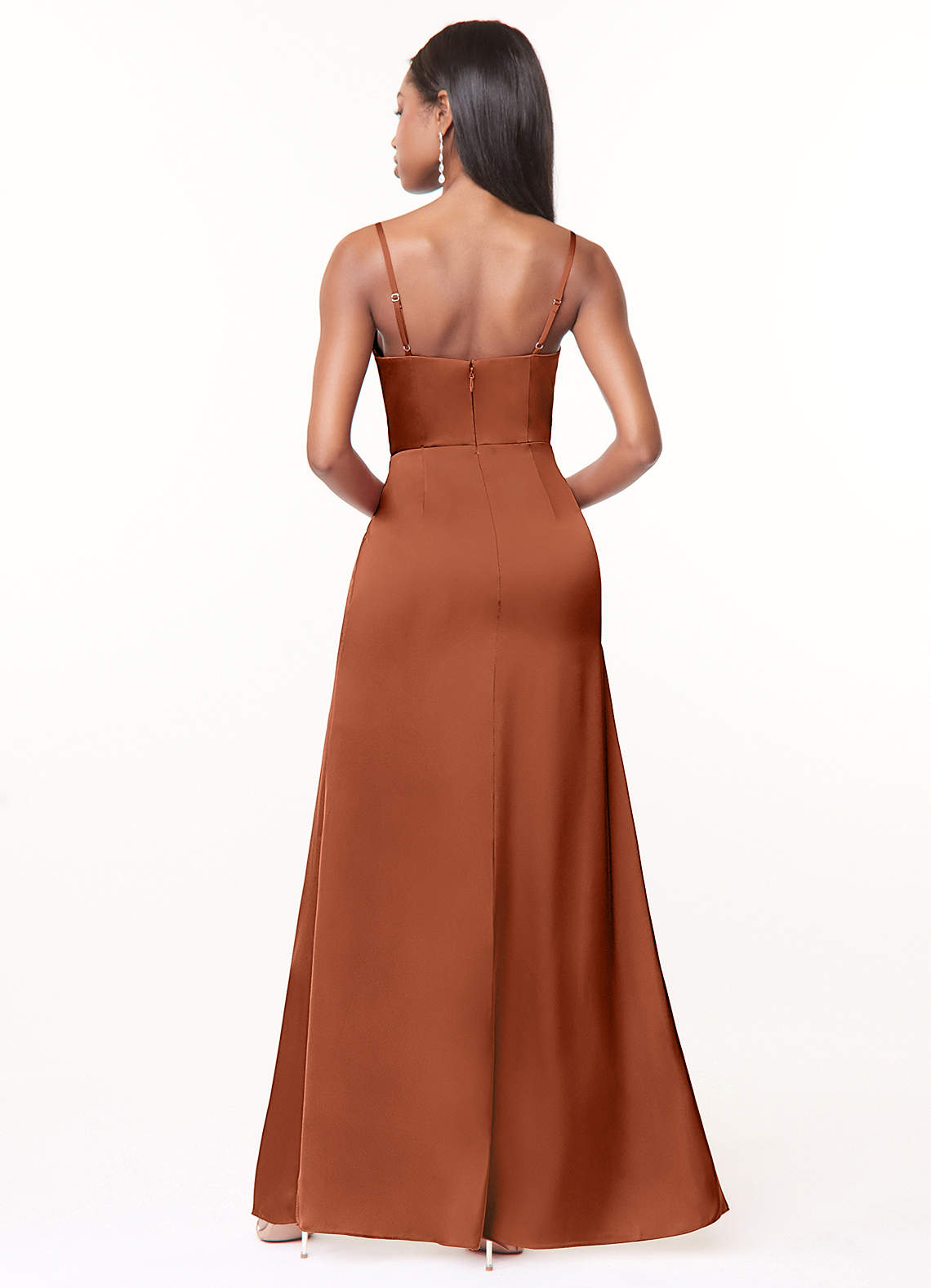 Maci Stretch Satin Dress-AZ5273721 - Final Sale
