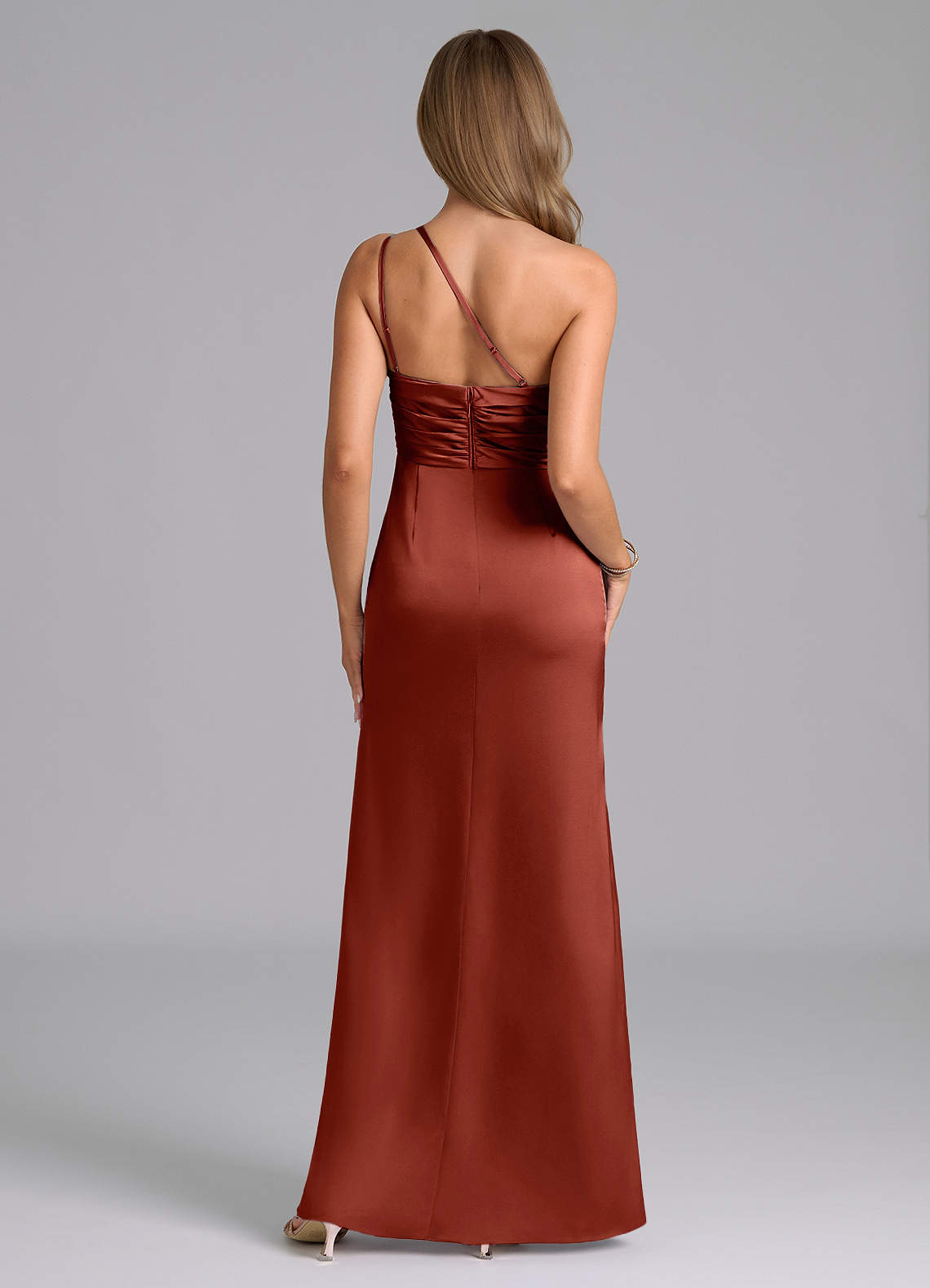 Eren Stretch Satin Dress-AZ5056920 - Final Sale