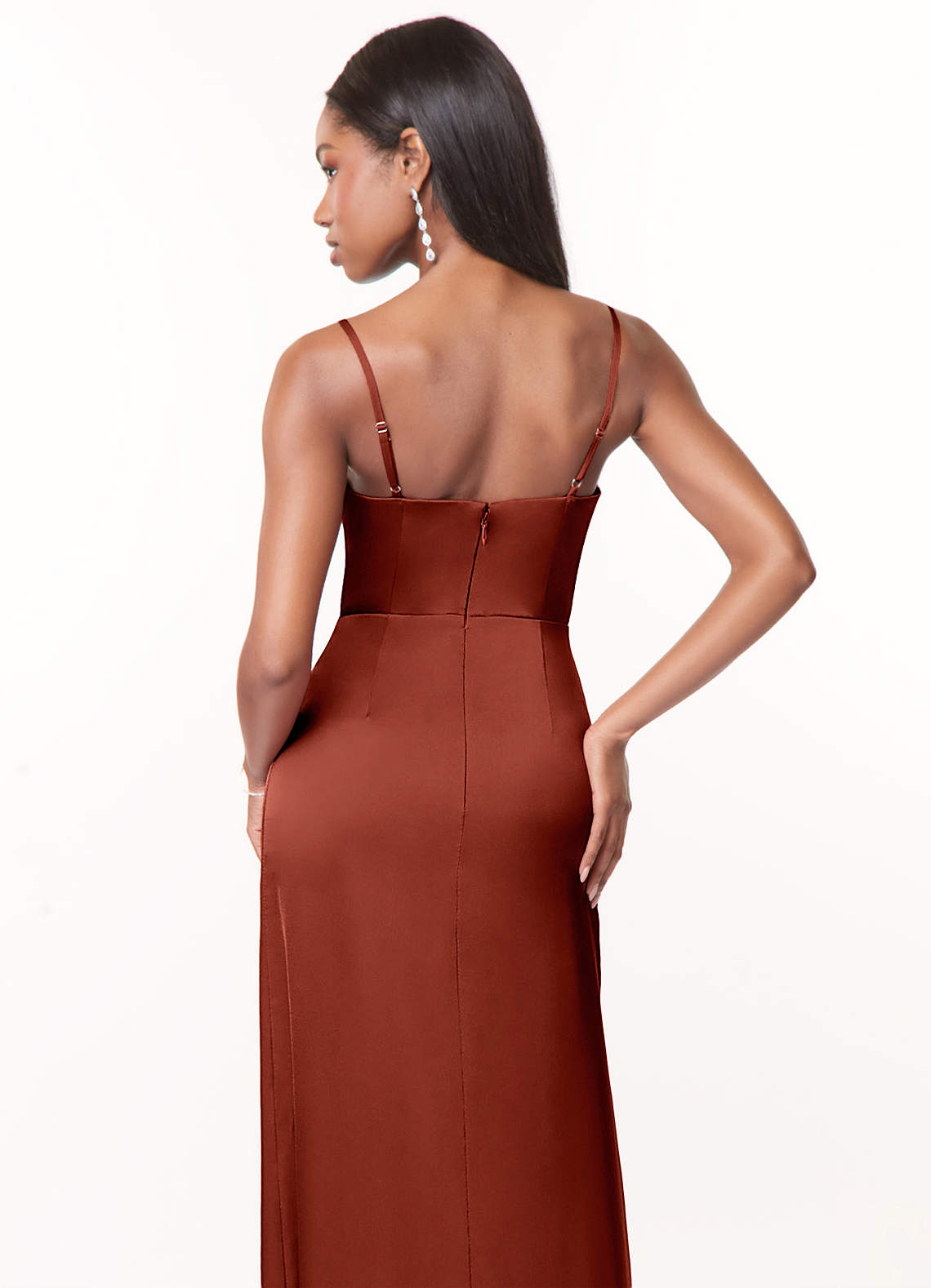 Maci Stretch Satin Dress-AZ5749534 - Final Sale