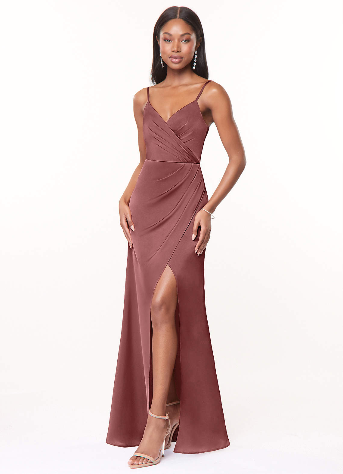 Maci Stretch Satin Dress-AZ5225653 - Final Sale