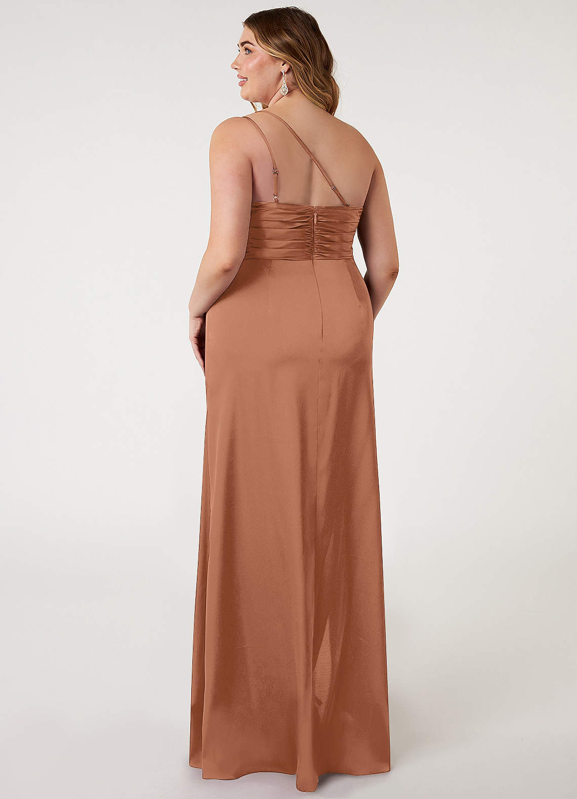 Eren Stretch Satin Dress-AZ5796411 - Final Sale