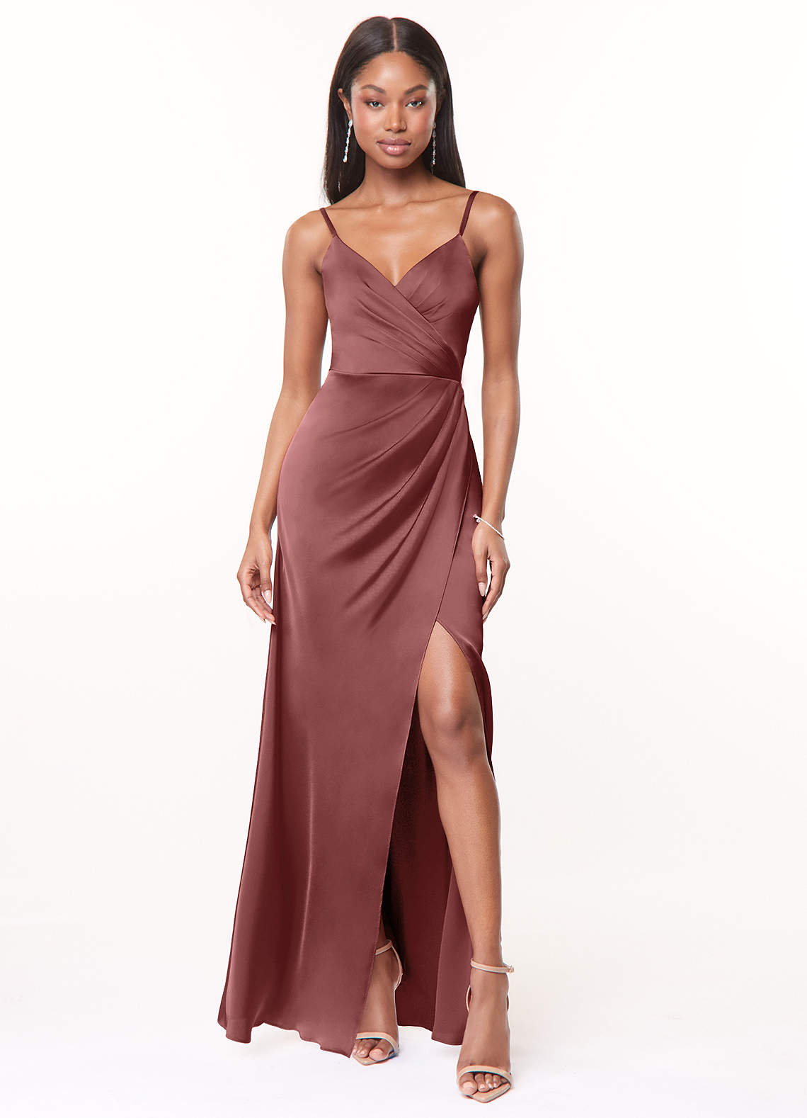 Maci Stretch Satin Dress-AZ5225653 - Final Sale