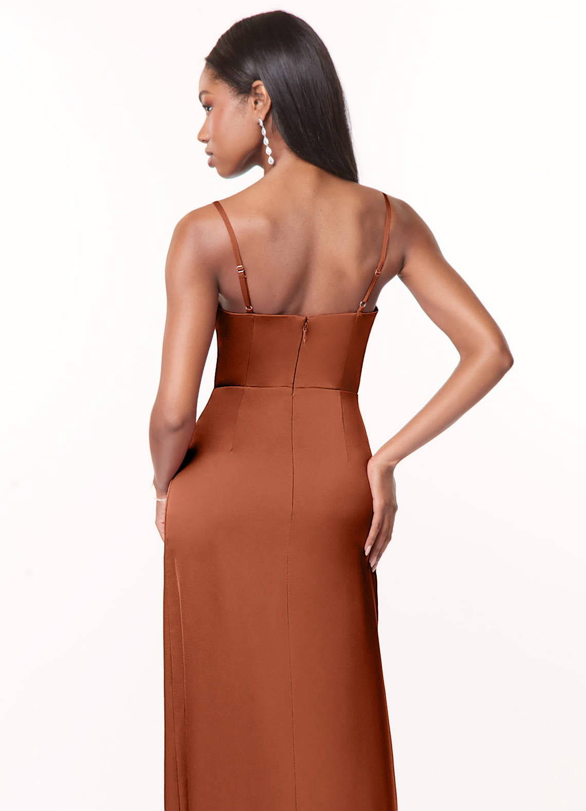 Maci Stretch Satin Dress-AZ5273721 - Final Sale