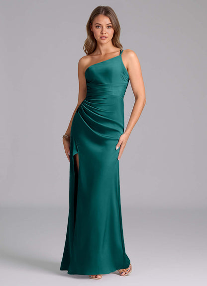 Eren Stretch Satin Dress-AZ97718435 - Final Sale