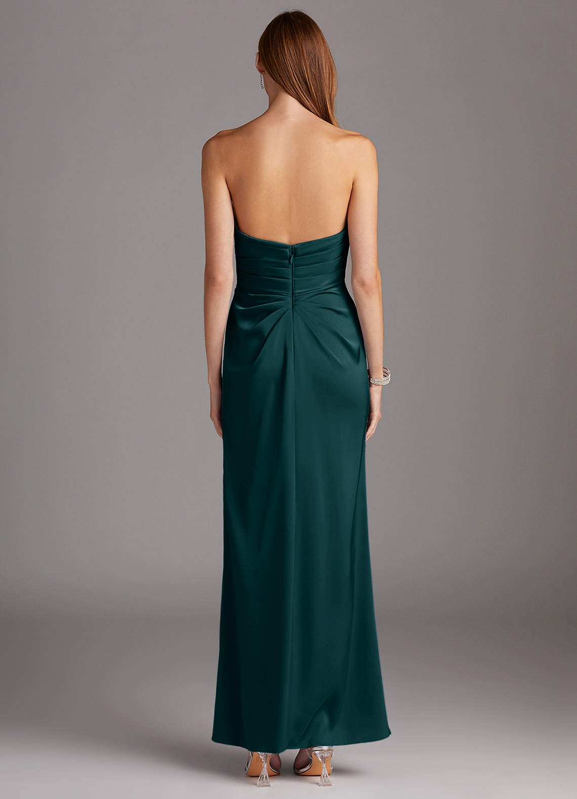 Lexie Stretch Satin Dress-AZ6248911-final sale