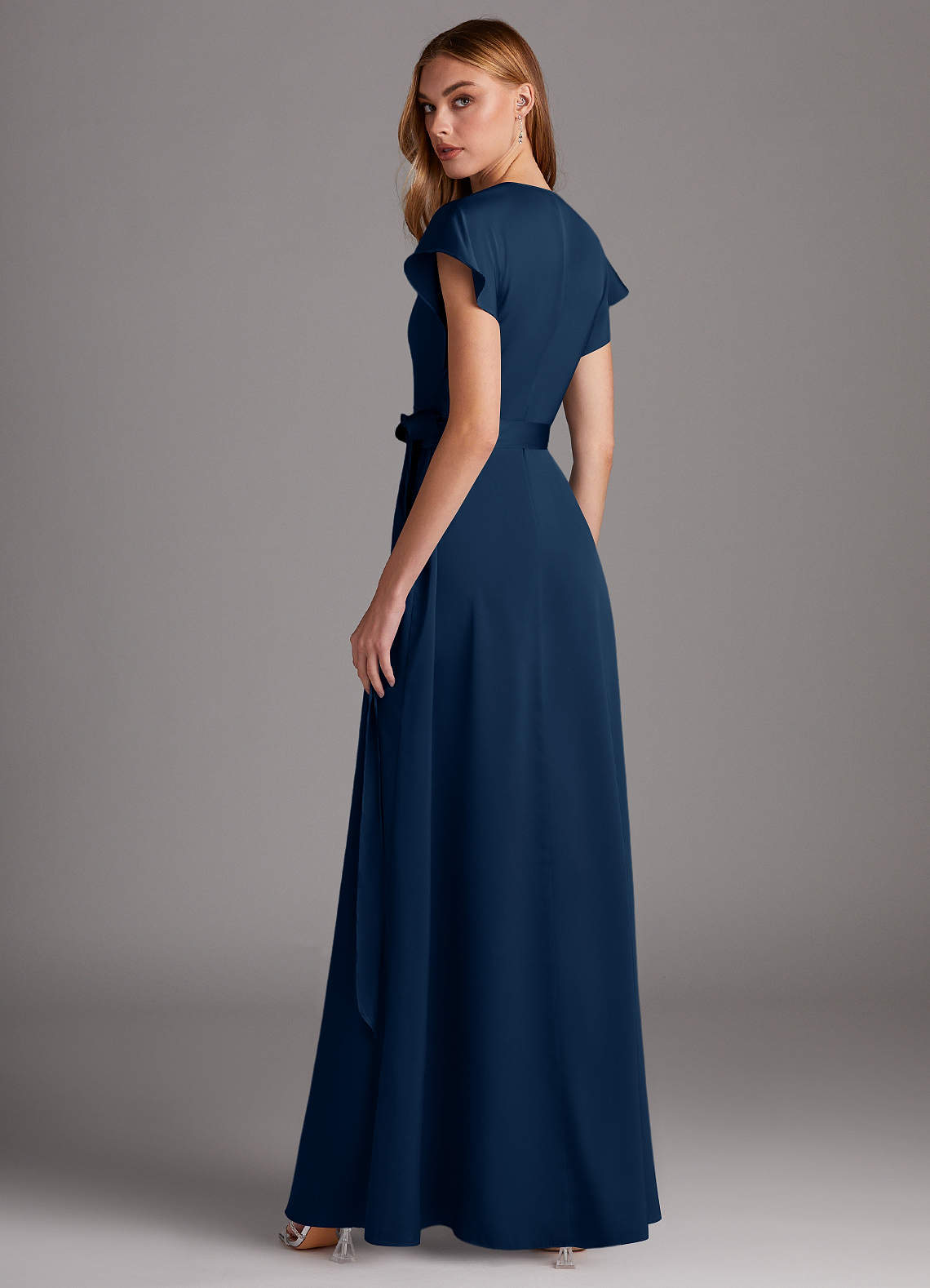 Nico Stretch Satin Dress-AZ5469839-final sale