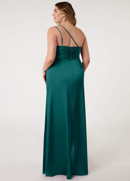 Eren Stretch Satin Dress-AZ97718435 - Final Sale
