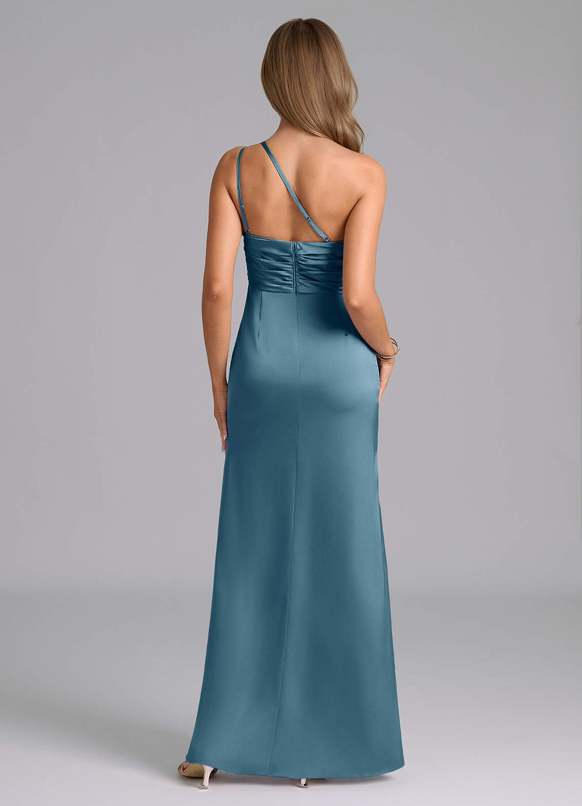 Eren Stretch Satin Dress-AZ5367930 - Final Sale