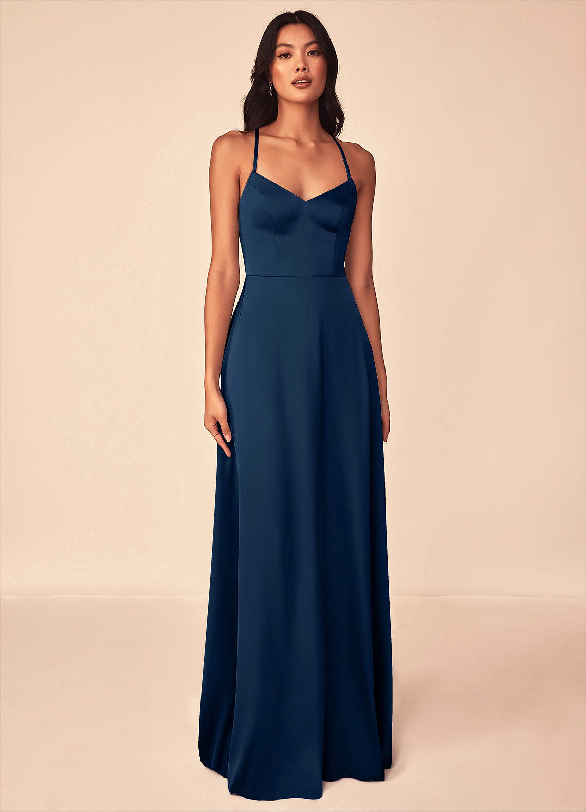 Mei Stretch Satin Dress-AZ5391765 - Final Sale