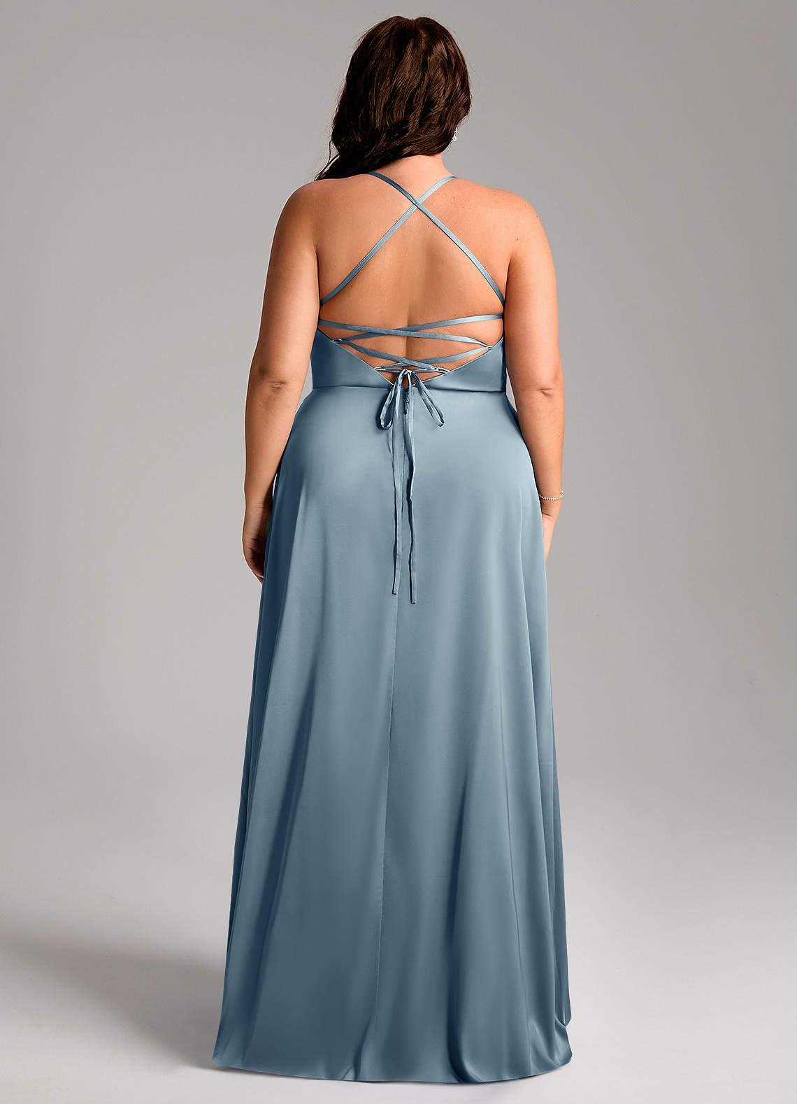 Mei Stretch Satin Dress-AZ5847826 - Final Sale