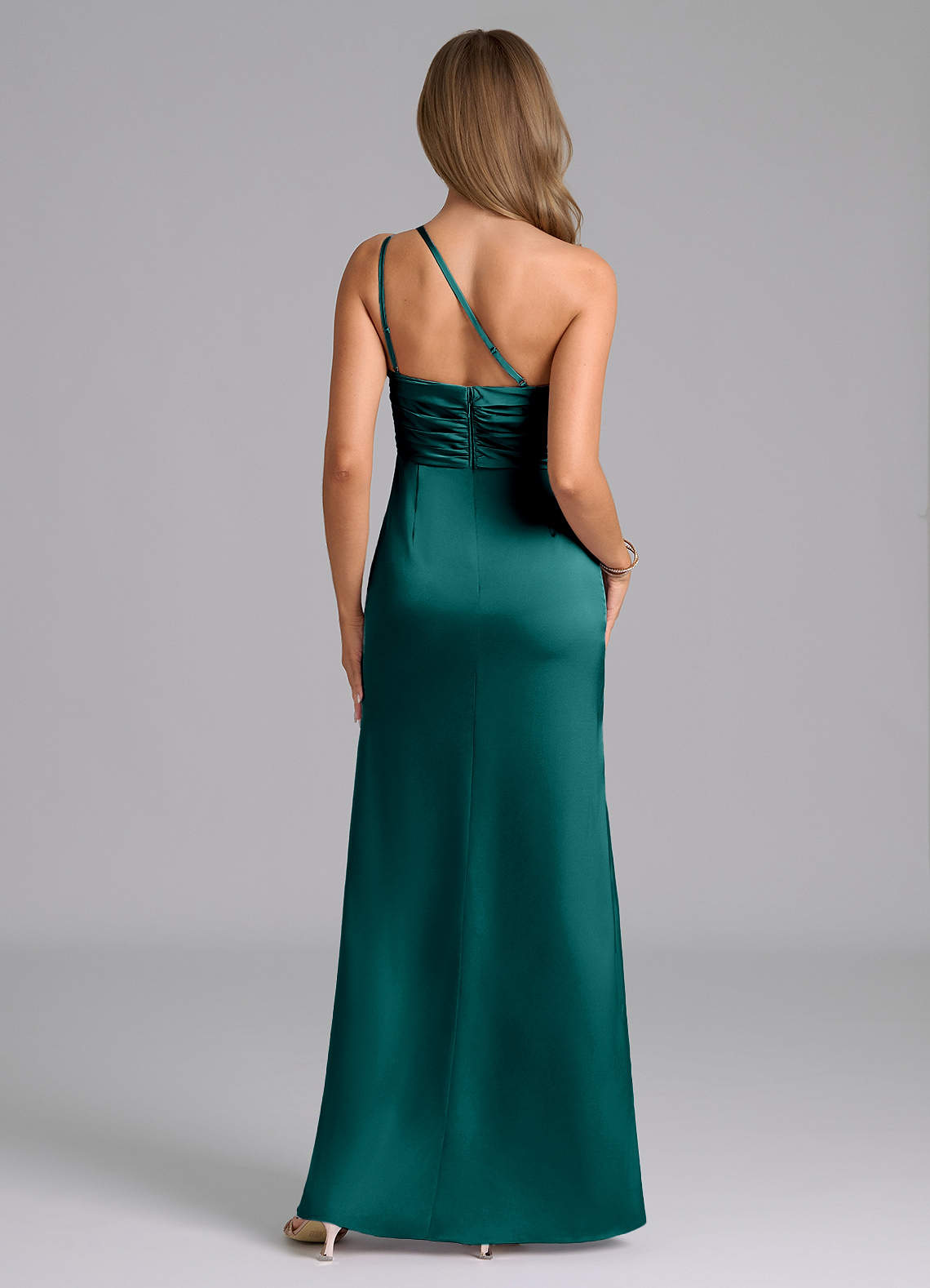 Eren Stretch Satin Dress-AZ97718435 - Final Sale