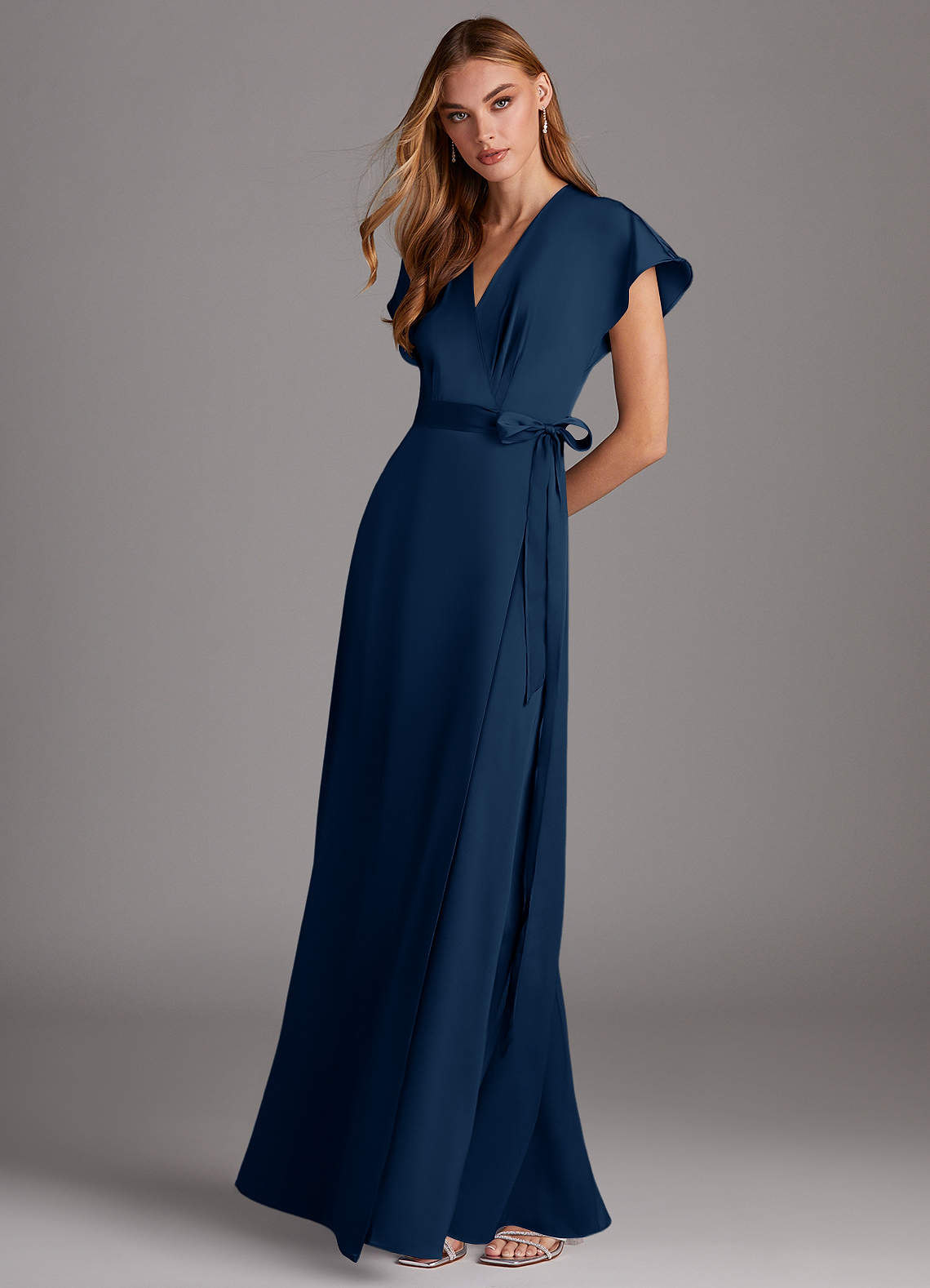 Nico Stretch Satin Dress-AZ5469839-final sale