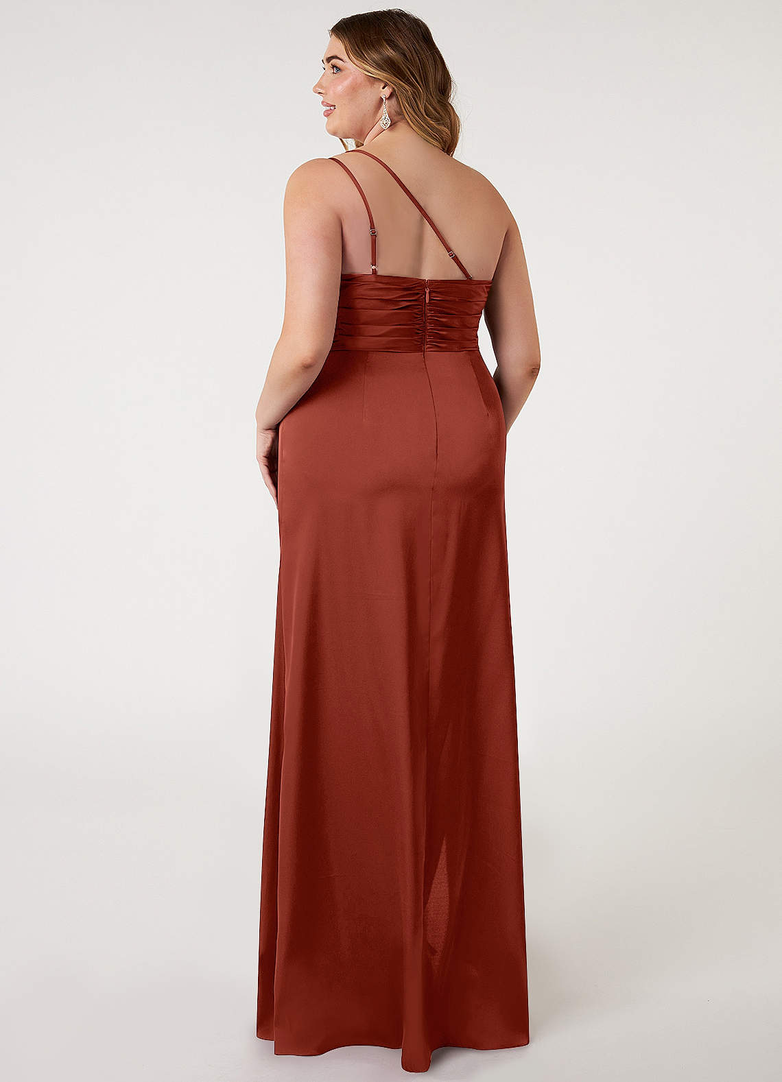 Eren Stretch Satin Dress-AZ5056920 - Final Sale