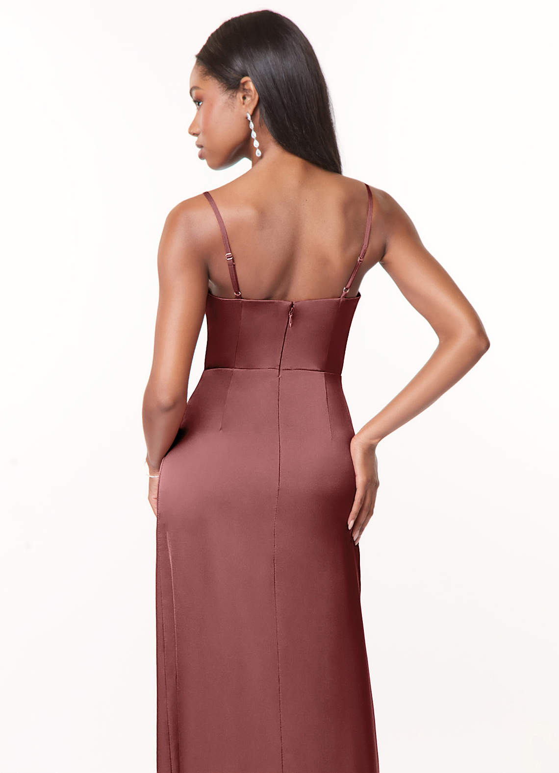 Maci Stretch Satin Dress-AZ5225653 - Final Sale
