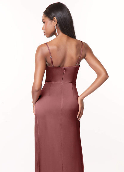 Maci Stretch Satin Dress-AZ5225653 - Final Sale