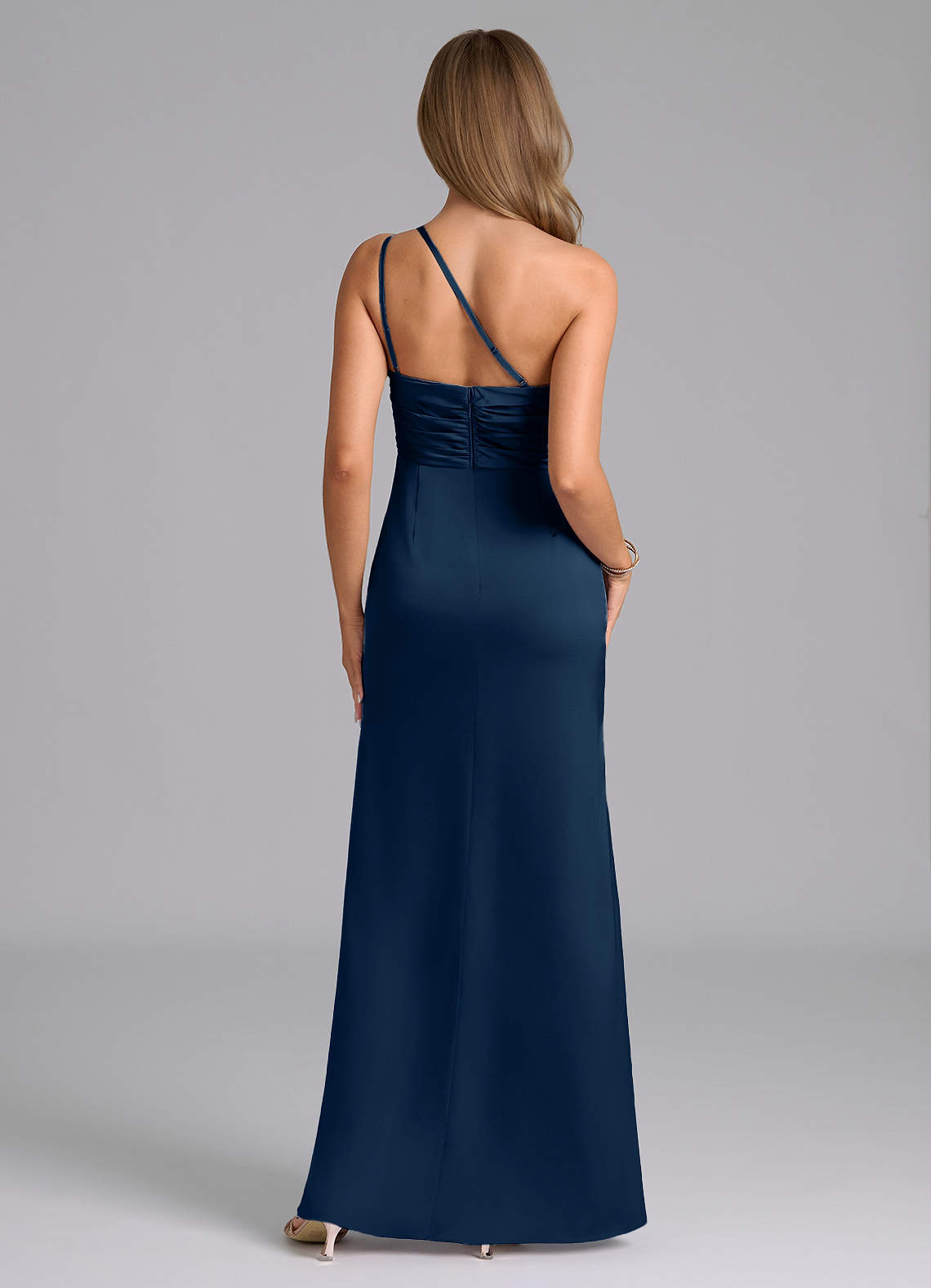 Eren Stretch Satin Dress-AZ7041798 - Final Sale