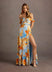 BLUE CARIBBEAN PRINT