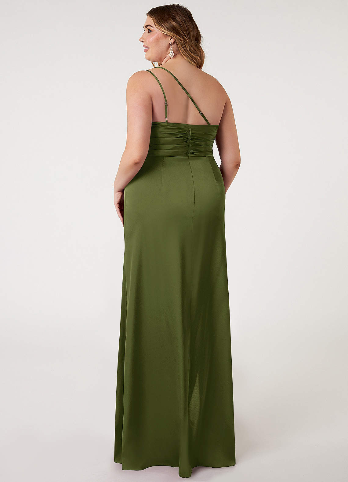 Eren Stretch Satin Dress-AZ60641530 - Final Sale