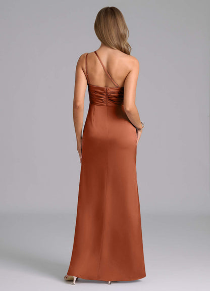 Eren Stretch Satin Dress-AZ6213146-final sale