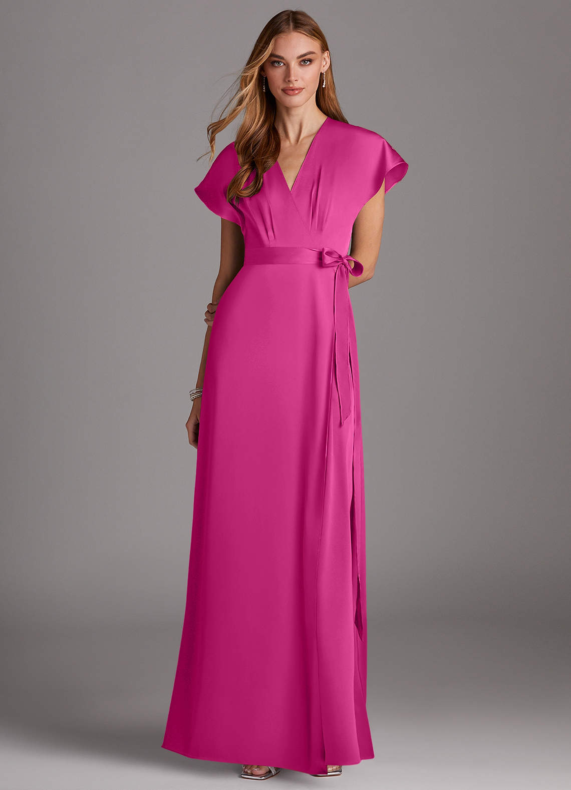 Nico Stretch Satin Dress-AZ48784934-final sale