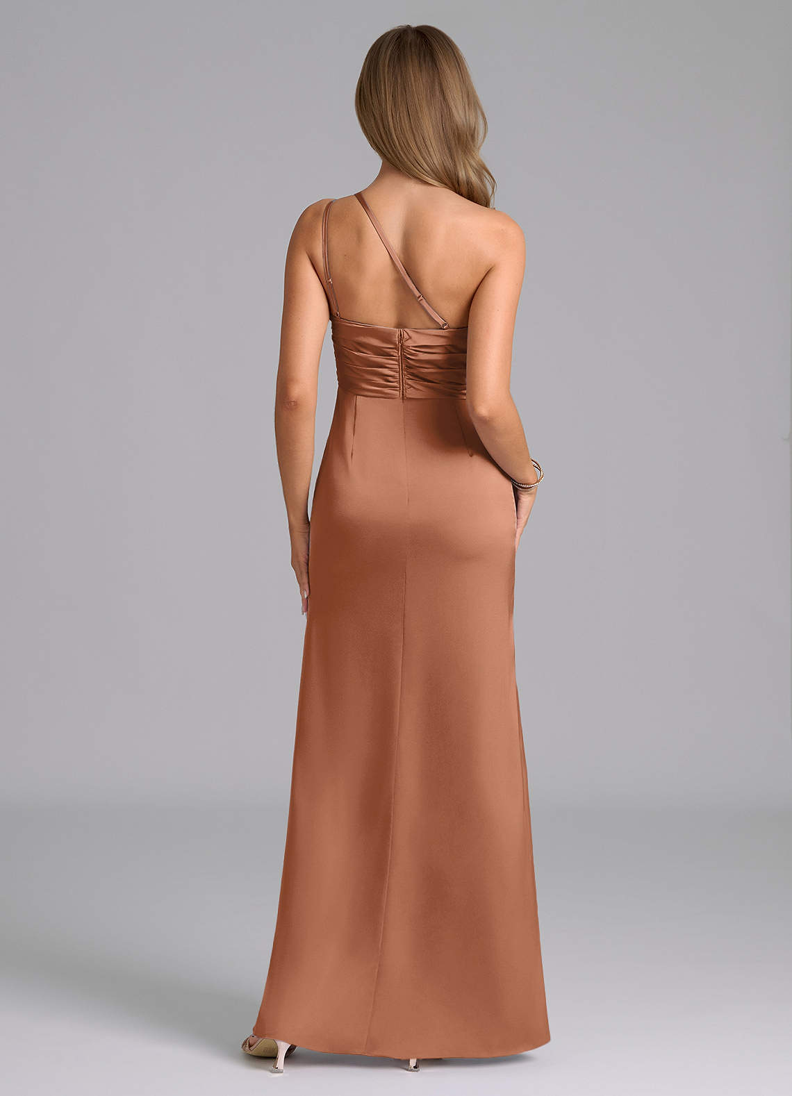 Eren Stretch Satin Dress-AZ5796411 - Final Sale