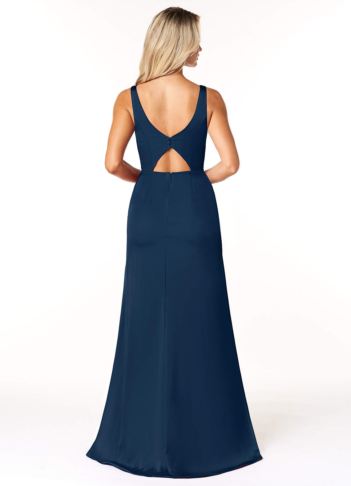 Jess Stretch Satin Dress-AZ6626951-final sale