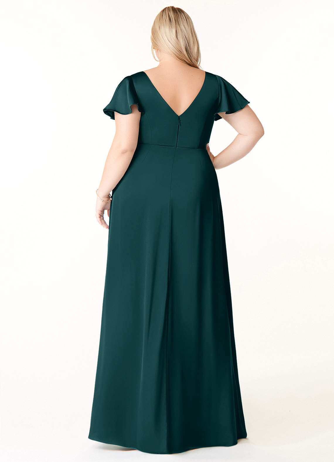Soren Stretch Satin Dress-AZ5801168 - Final Sale