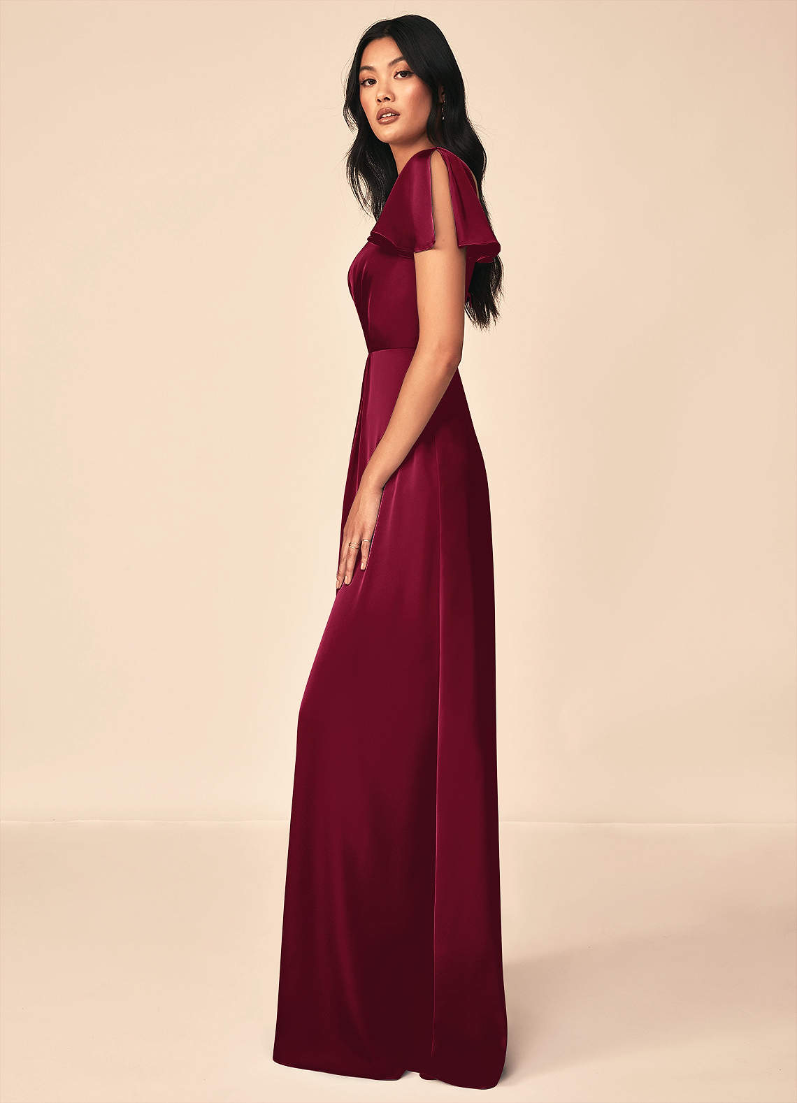 Soren Stretch Satin Dress-AZ94197753-final sale
