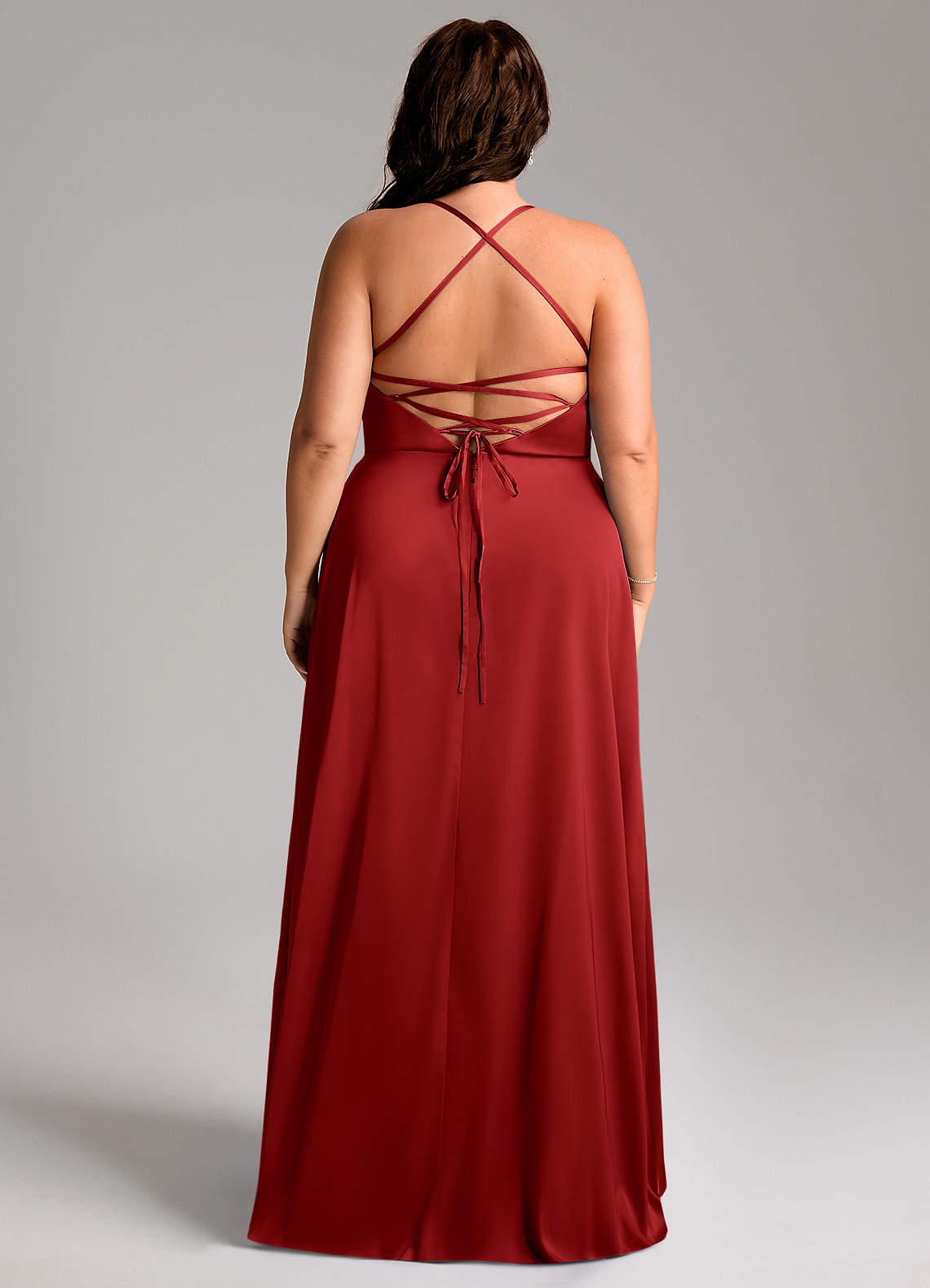 Mei Stretch Satin Dress-AZ99127343 - Final Sale