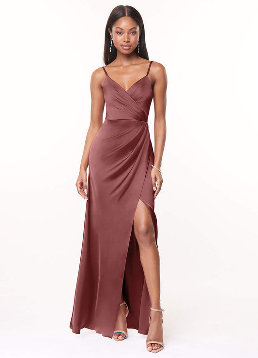 Maci Stretch Satin Dress-AZ5225653 - Final Sale
