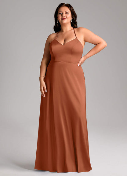 Mei Stretch Satin Dress-AZ5222814 - Final Sale