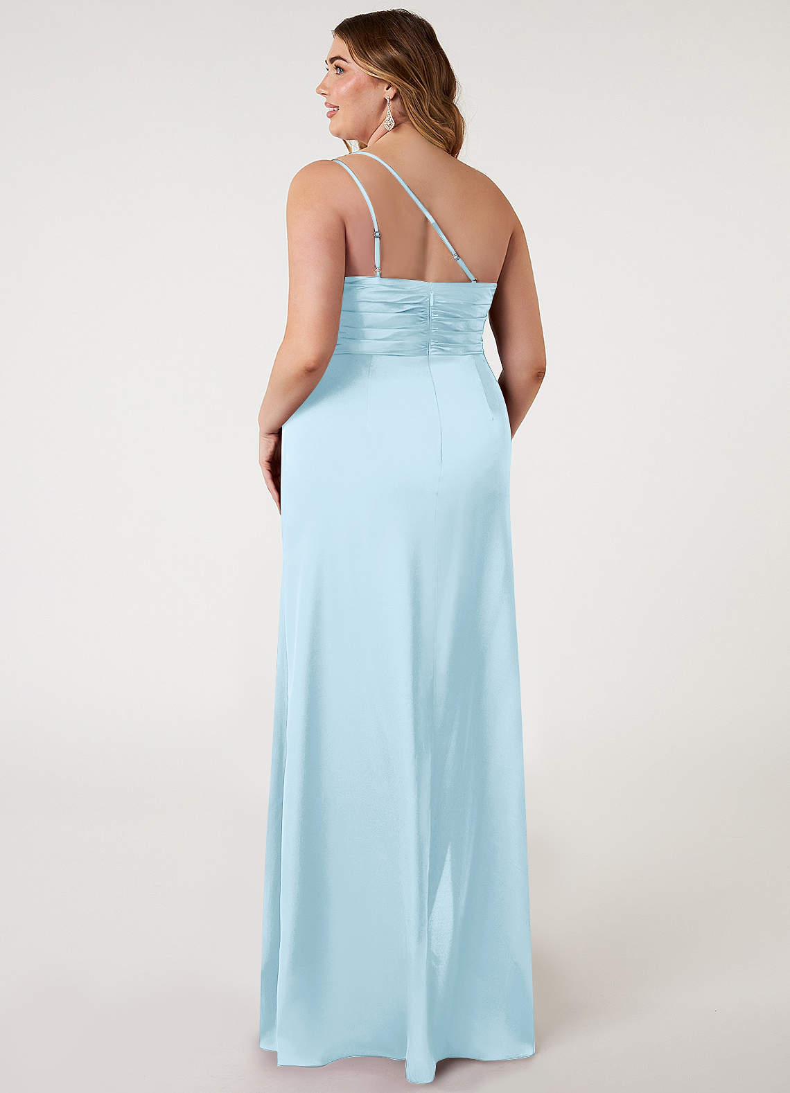 Eren Stretch Satin Dress-AZ66344550 - Final Sale