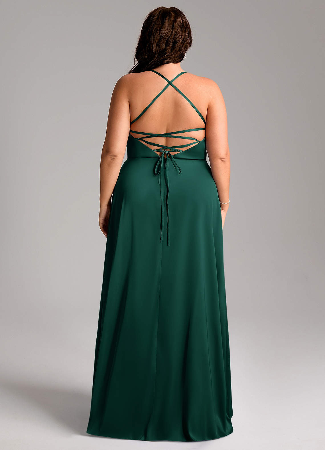Mei Stretch Satin Dress-AZ20094333 - Final Sale