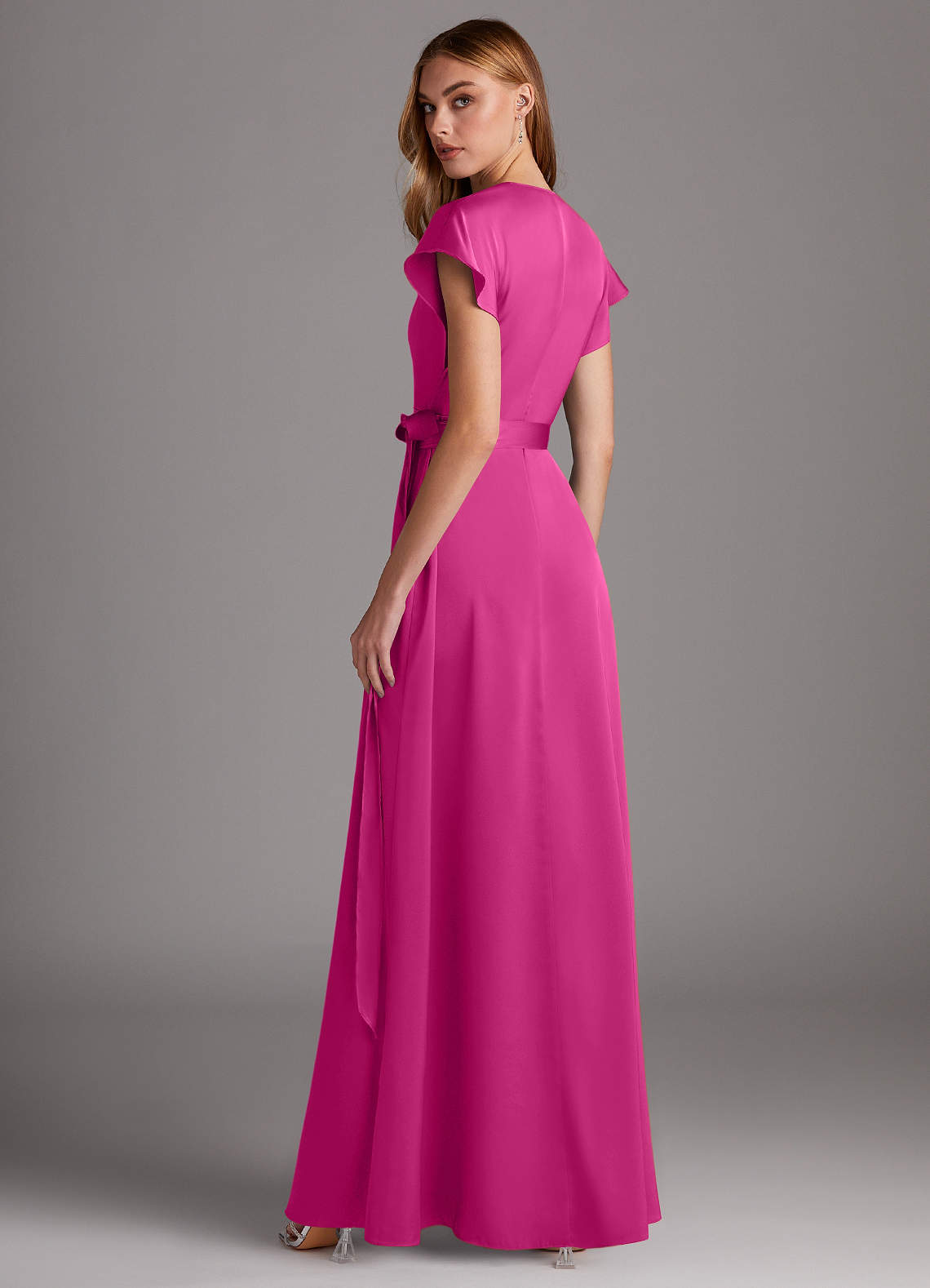 Nico Stretch Satin Dress-AZ48784934-final sale