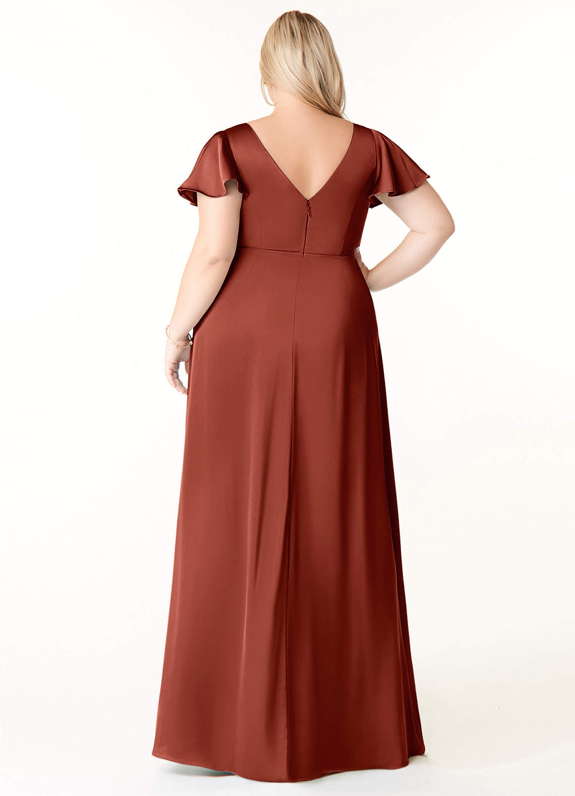 Soren Stretch Satin Dress-AZ6901587 - Final Sale