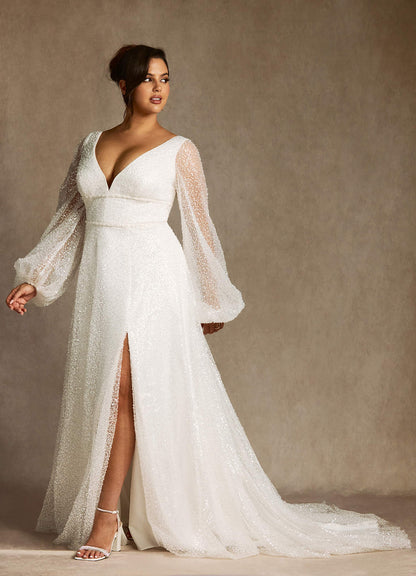 Gaia Wedding Dress-AZ31572882 - Final Sale