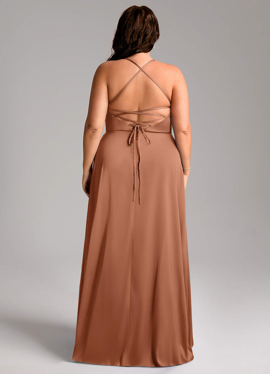 Mei Stretch Satin Dress-AZ6654507 - Final Sale