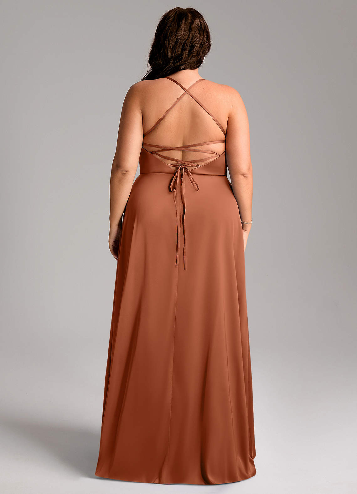 Mei Stretch Satin Dress-AZ5222814 - Final Sale