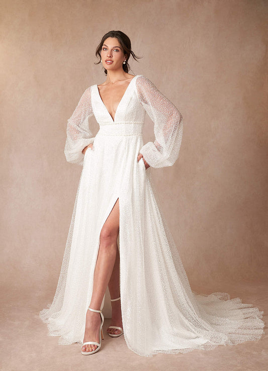 Gaia Wedding Dress-AZ31572882 - Final Sale