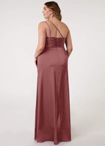 Eren Stretch Satin Dress-AZ5964811 - Final Sale