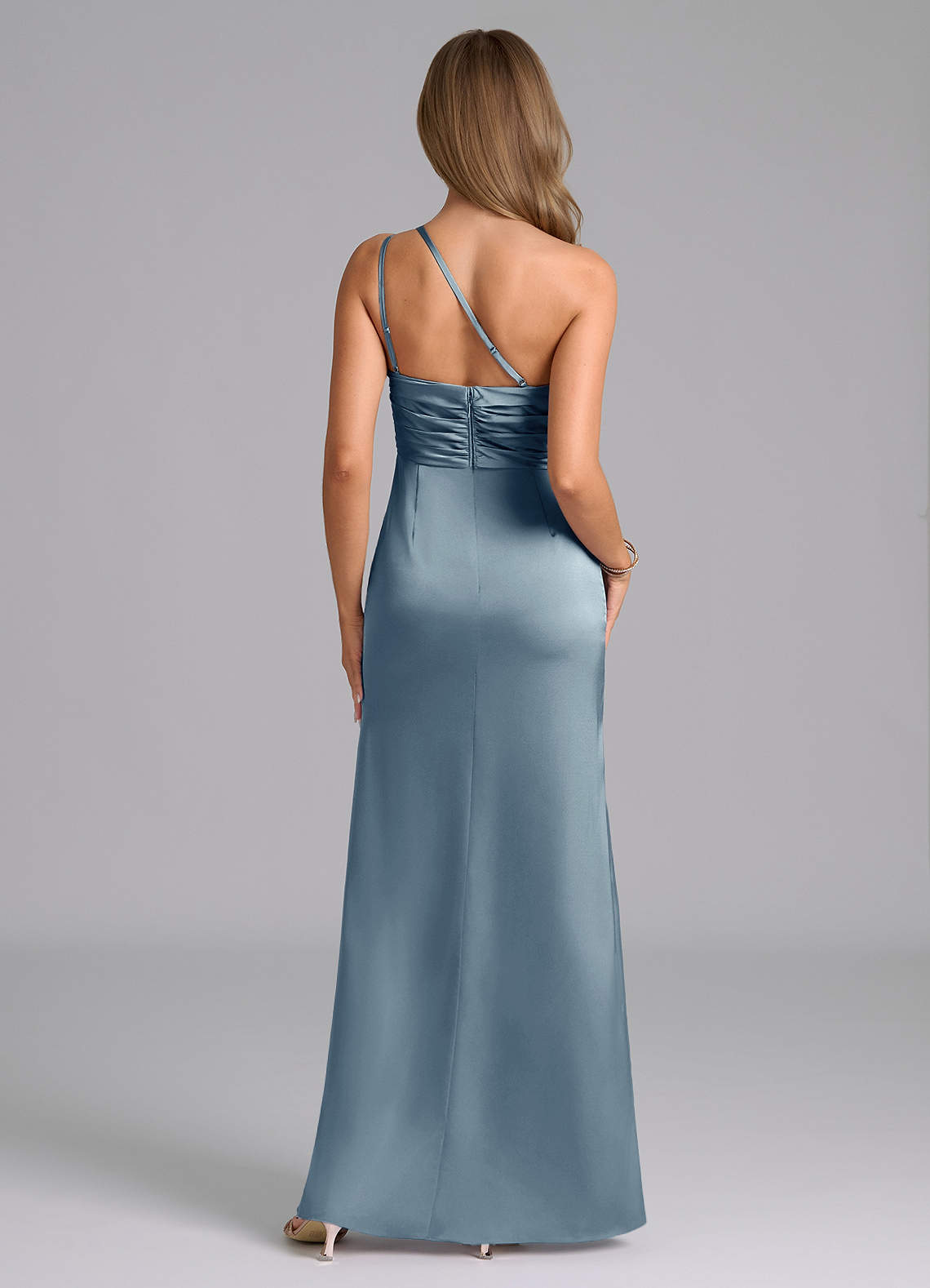 Eren Stretch Satin Dress-AZ6213182-final sale